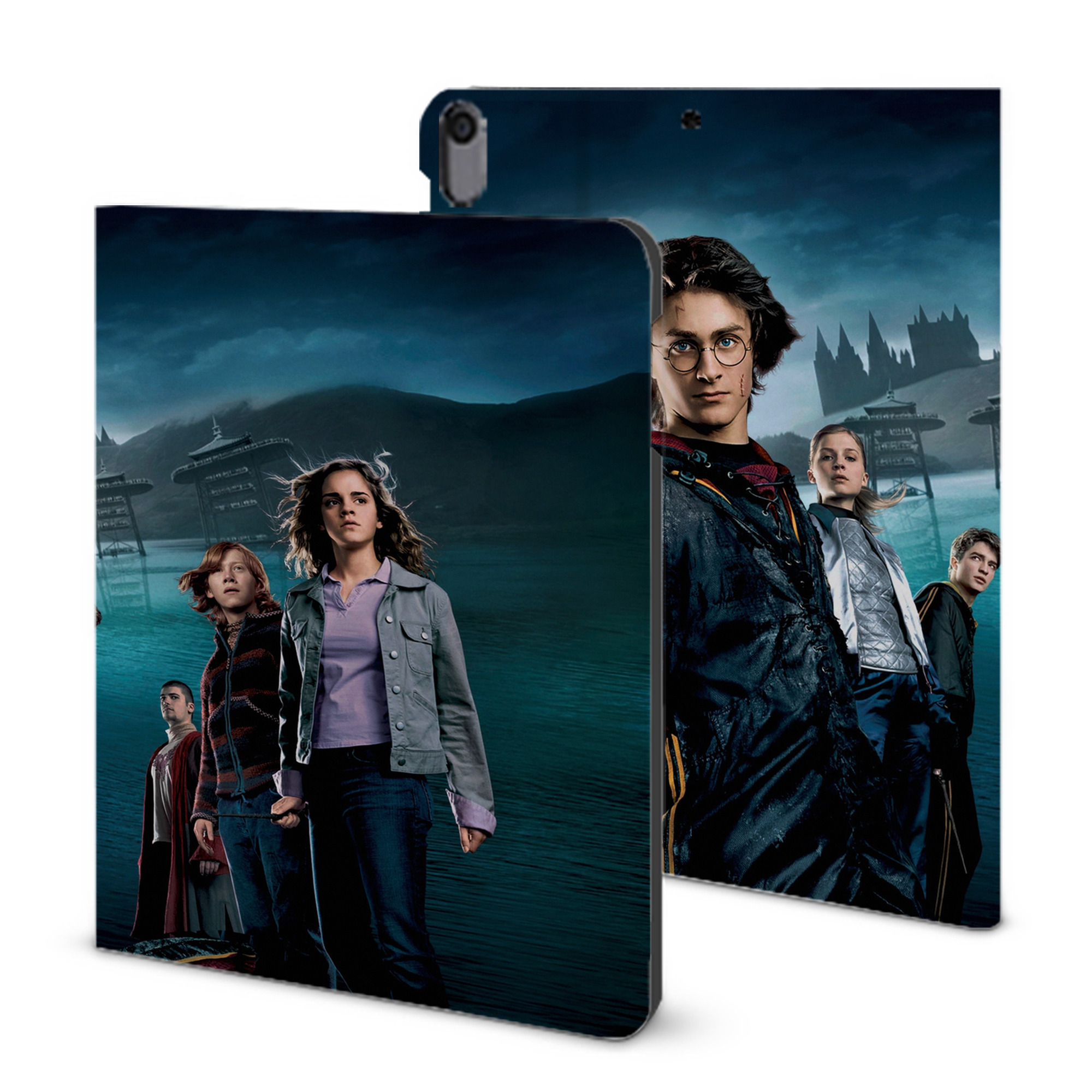 （画像用） Harry Potter ハリー・ポッターシリーズ IPad ケース ブック型 PUレザー TPU 耐衝撃 軽量 薄型 ペン収納なし 全面保護 IPad 各モデル対応
